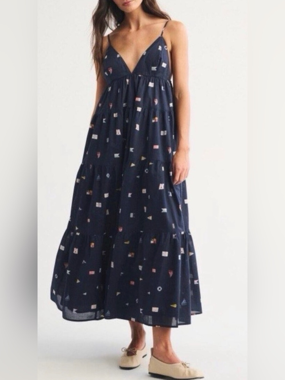 A&F Bra Free Nautical Dress